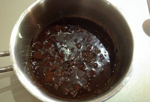 sauce chocolat corsée