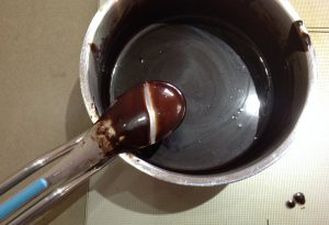 sauce chocolat corsée
