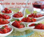 compotée tomate-poivron