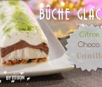 bûche glacée de noël Antillais