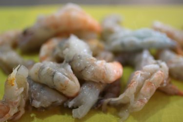 gratin de christophine crevette