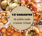 10 variantes de pâtés salés de Noël