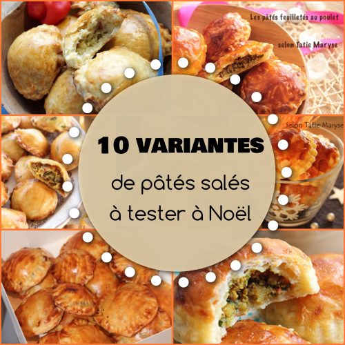 10 variantes de pâtés salés de Noël