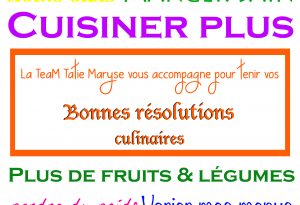 bonnes résolutions culinaires