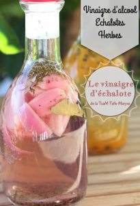 Vinaigre aromatisé à l'échalote