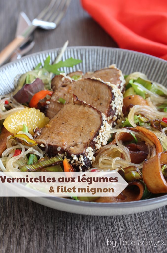 salade vermicelles filet mignon