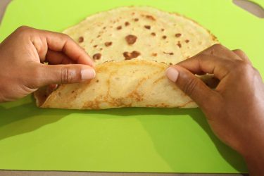 pliage crêpe bonbon