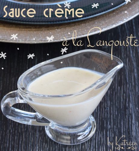sauce crème langouste