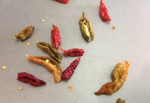 piment végétarien séché