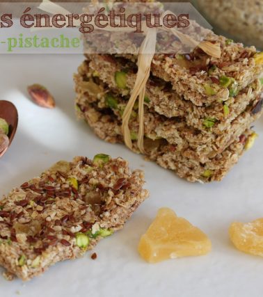 Recette des BARRES ÉNERGÉTIQUES Ananas-pistache, by Titoon Baker