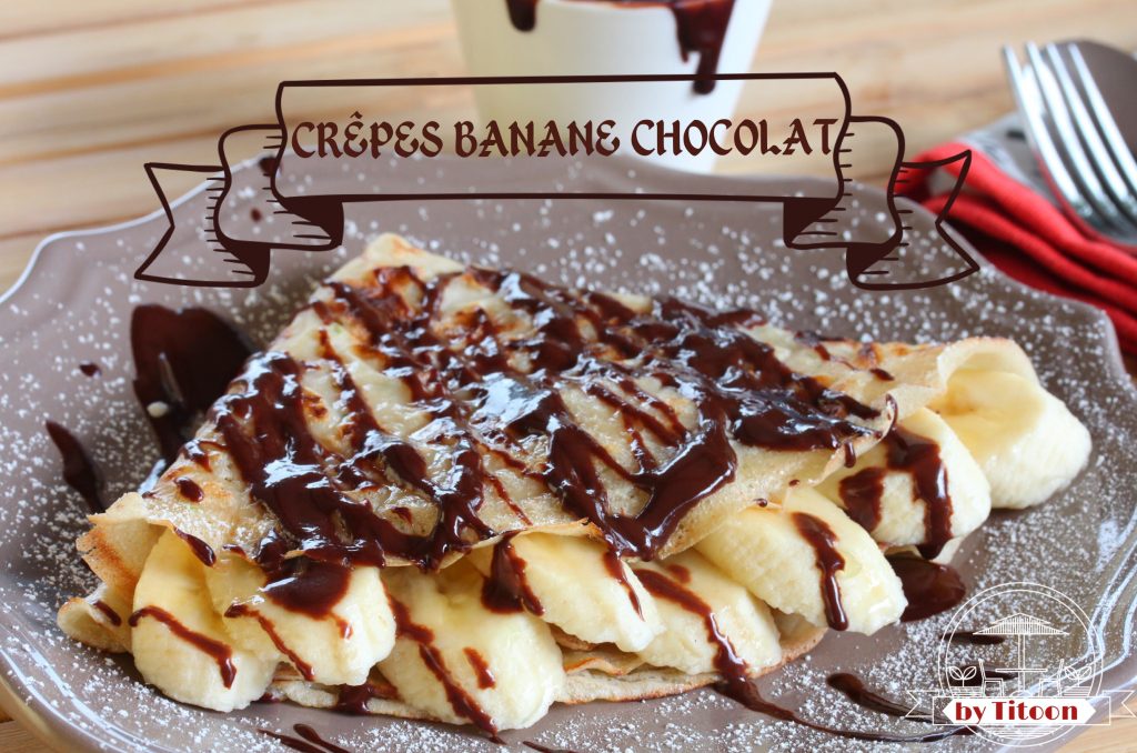 crepe choco banane vegan Antilles