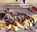 crepe choco banane vegan Antilles