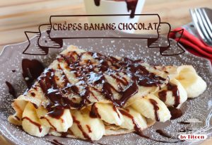 crepe choco banane vegan Antilles