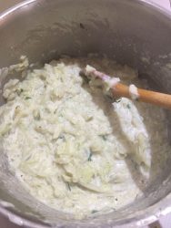 gratin de chou blanc créole