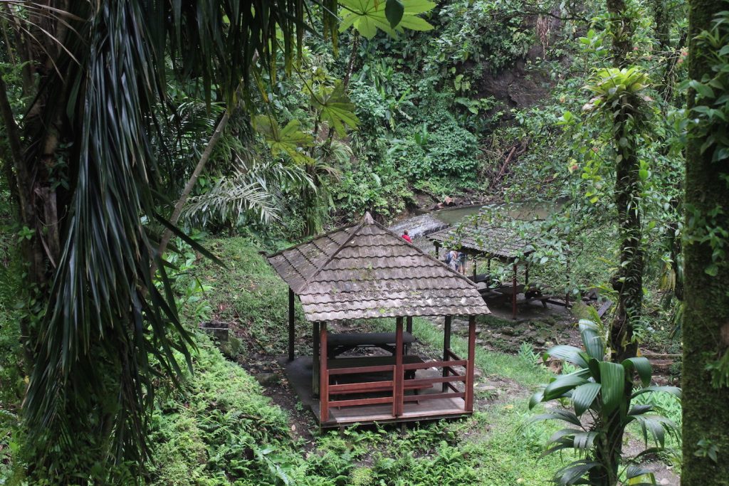 pique-niquer en Martinique, Saut Gendarme, Fond-Saint-Denis