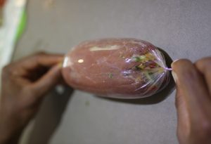ballottine de veau aux légumes