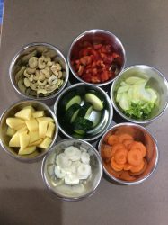 curry de légumes et noix de cajou antillais