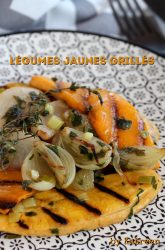 légumes grillés au thym cuisson des légumes