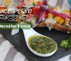 sauce pesto Menthe persil Antilles