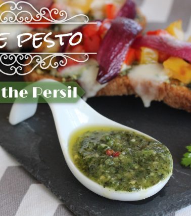 Recette de la sauce PESTO MENTHE PERSIL, by Titoon Baker