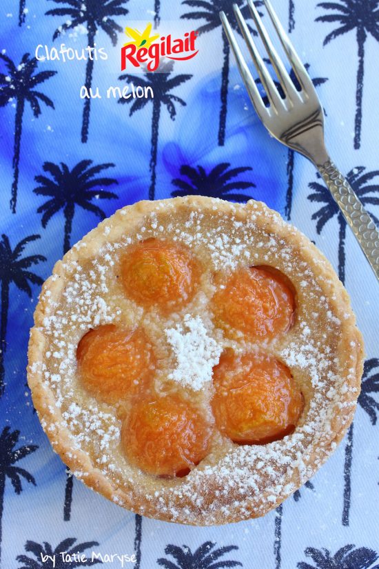 clafoutis Régilait au melon