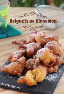 Beignets au giraumon légumes antillais