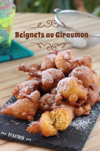 Beignets au giraumon légumes antillais