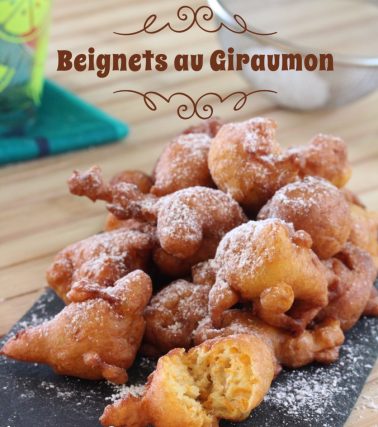 Recette des BEIGNETS au GIRAUMON, selon Katreen