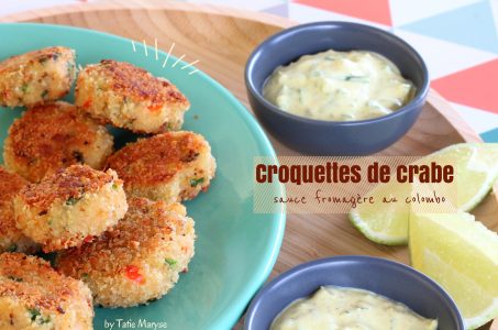 croquettes de crabe