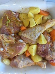recette poulet au four guadeloupe