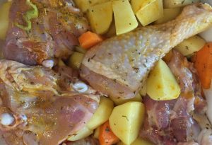 recette poulet au four guadeloupe