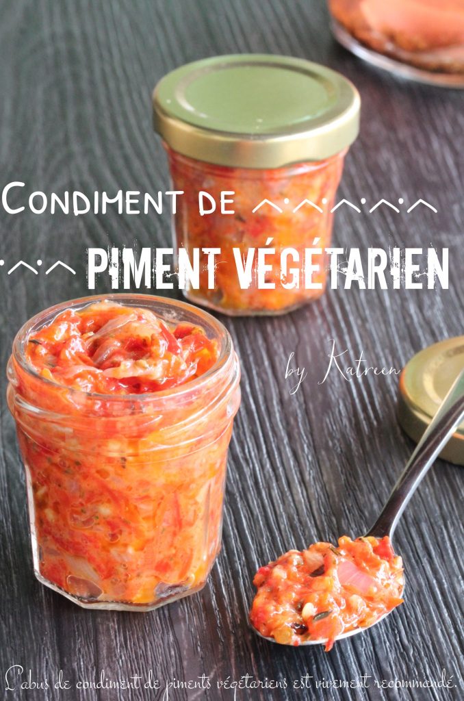 pâte de piment végétarien antillais