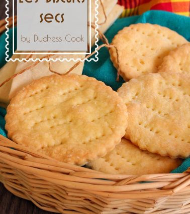 🎥 Recette des BISCUITS SALÉS, by Duchess Cook