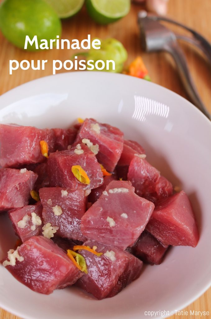 marinade pour poisson