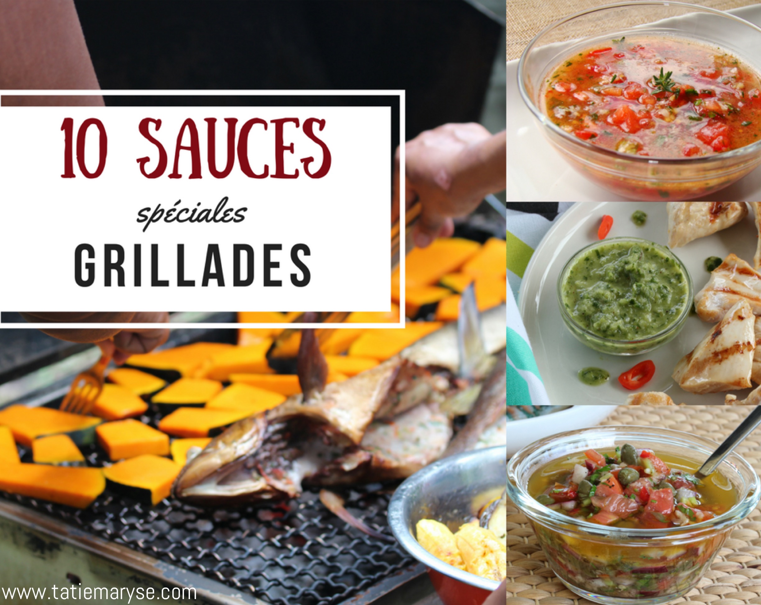 10 sauces grillades créoles