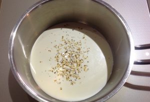 crème anglaise fève tonka