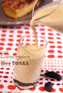 crème anglaise fève tonka