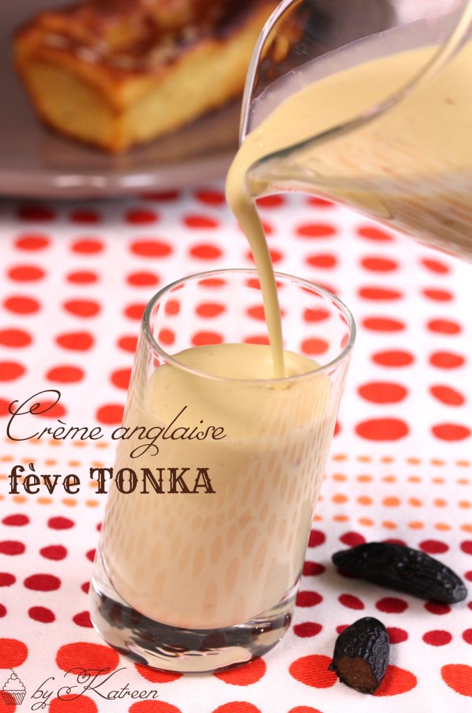 crème anglaise fève tonka