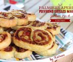 palmiers apéritifs poivrons grillés colombo
