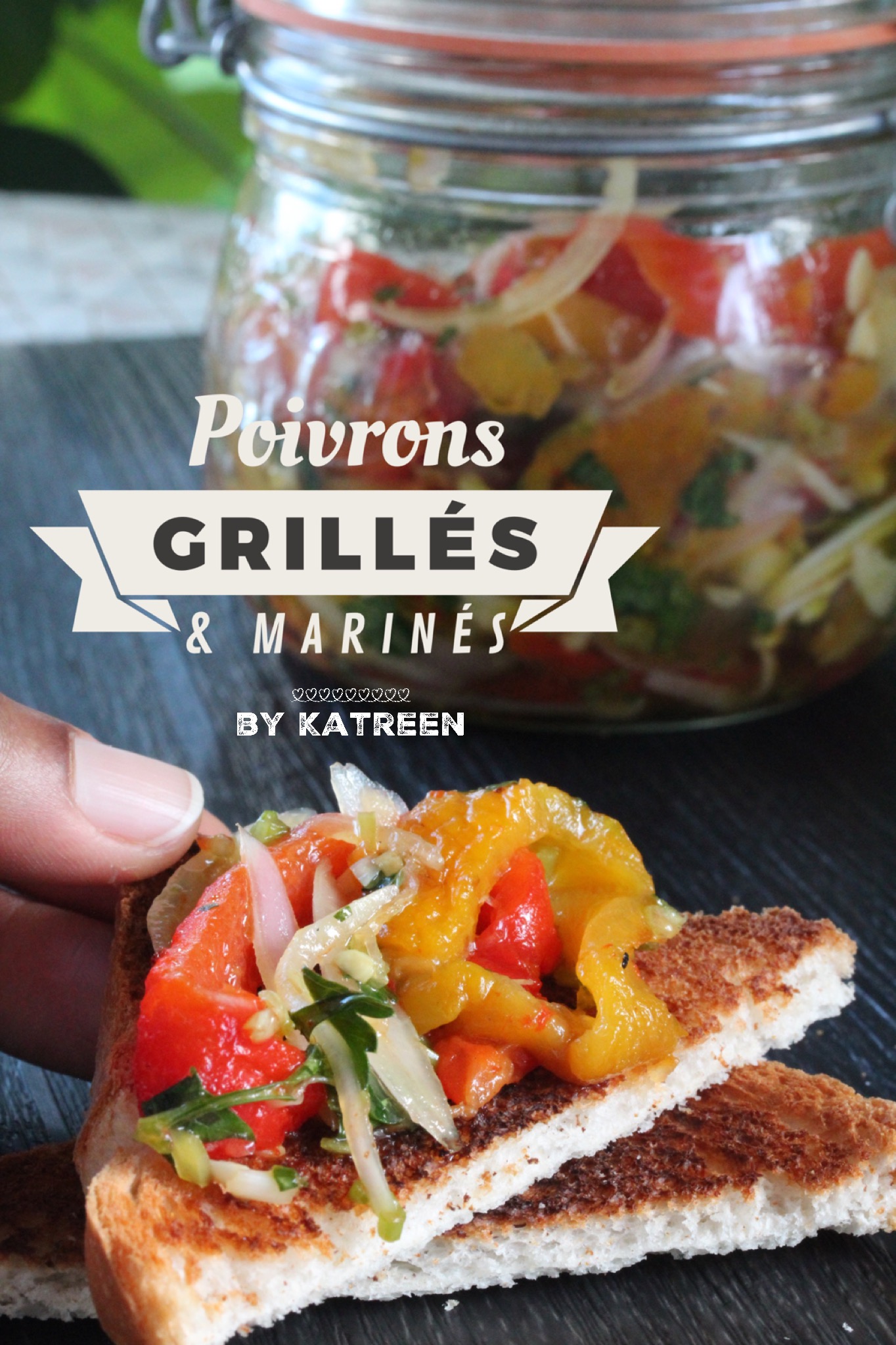 poivrons grillés marinés