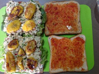 sandwich rillettes de poulet