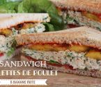 sandwich rillettes de poulet