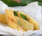 papillote d'ananas aux herbes