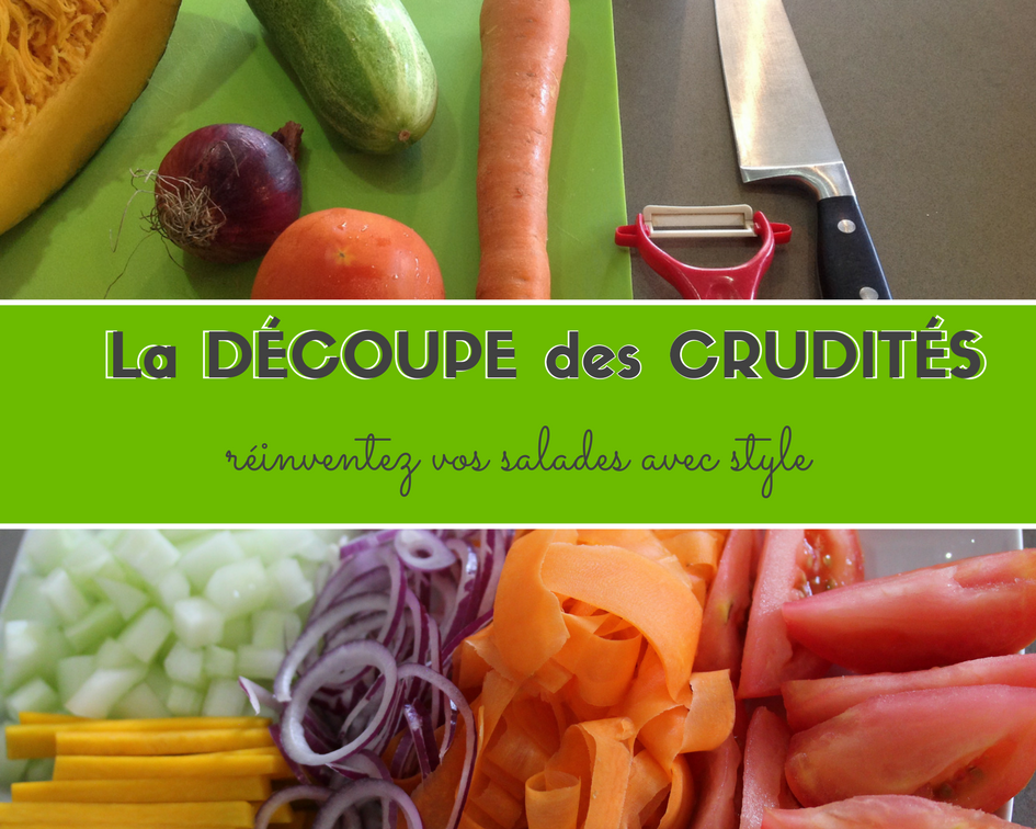 découpe crudités