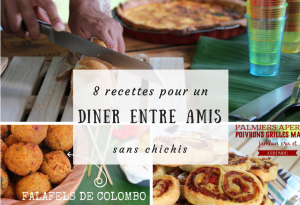 dîner entre amis sans chichis