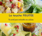 touche fruitée des salades