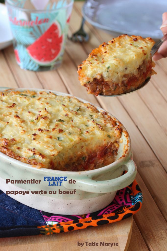 Parmentier de papaye