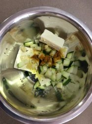 wrap au poisson pané et légumes