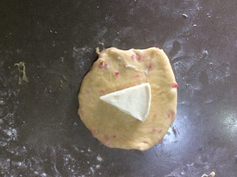 petits pain au lait façon naan fromage martinique