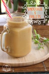 smoothie 5 fruits Antillais